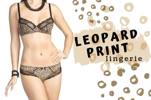 Women's Leopard Print Lingerie, Bras & Underwear