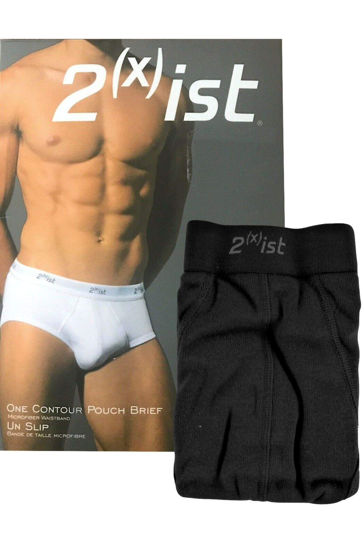 2(X)IST mens briefs cotton classic fit underwear NAVY BLUE sz:XL -RN97404