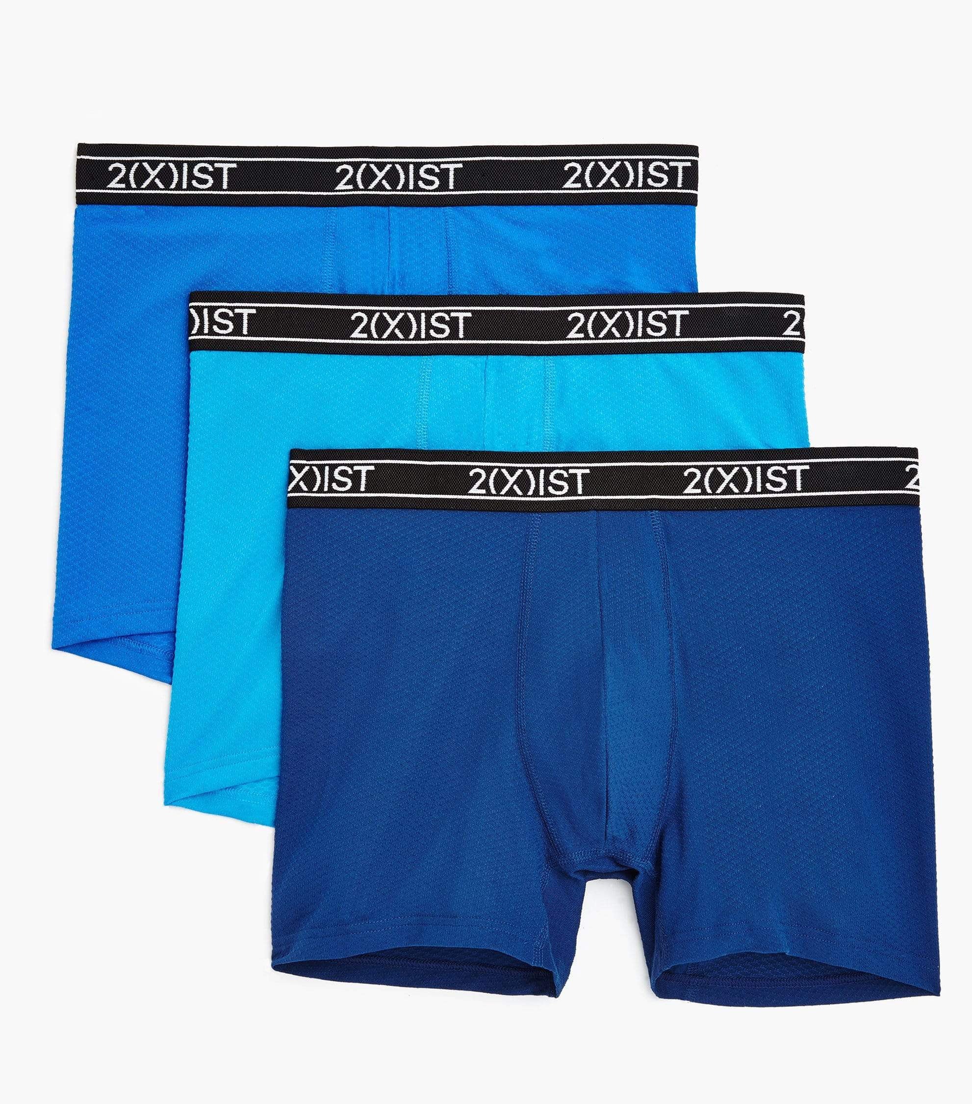 2(X)IST Blue Everyday Performance Boxer Briefs CheapUndies