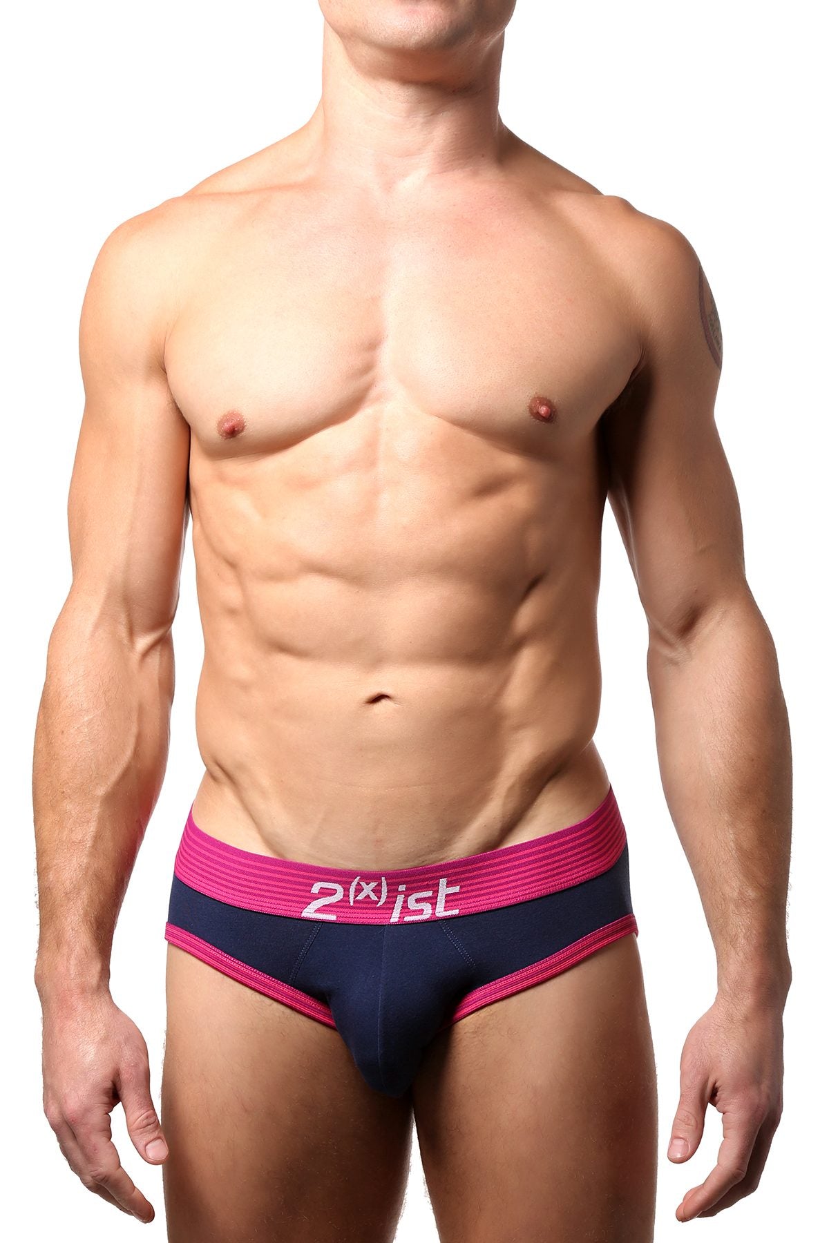 CheapUndies Navy Classic Mesh Brief