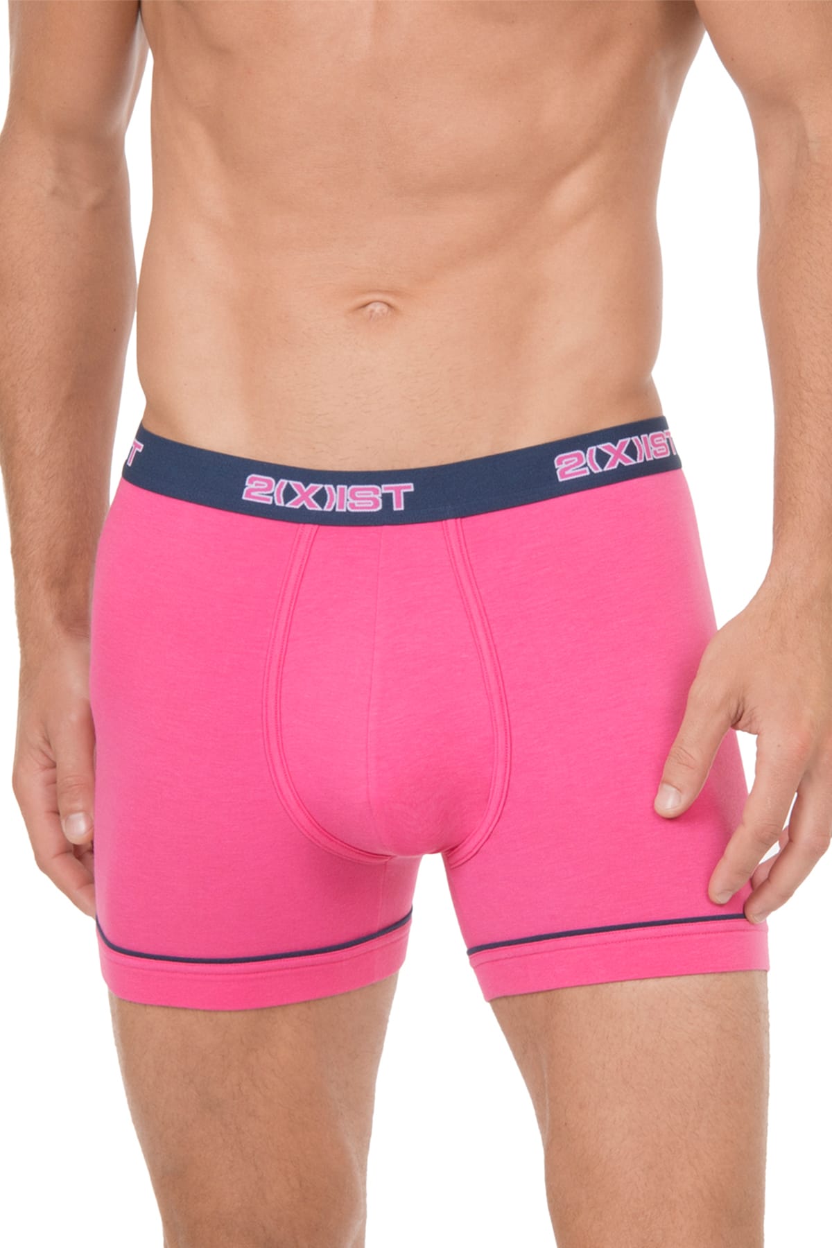 2(X)IST Hot-Pink Electric No-Show Brief – CheapUndies