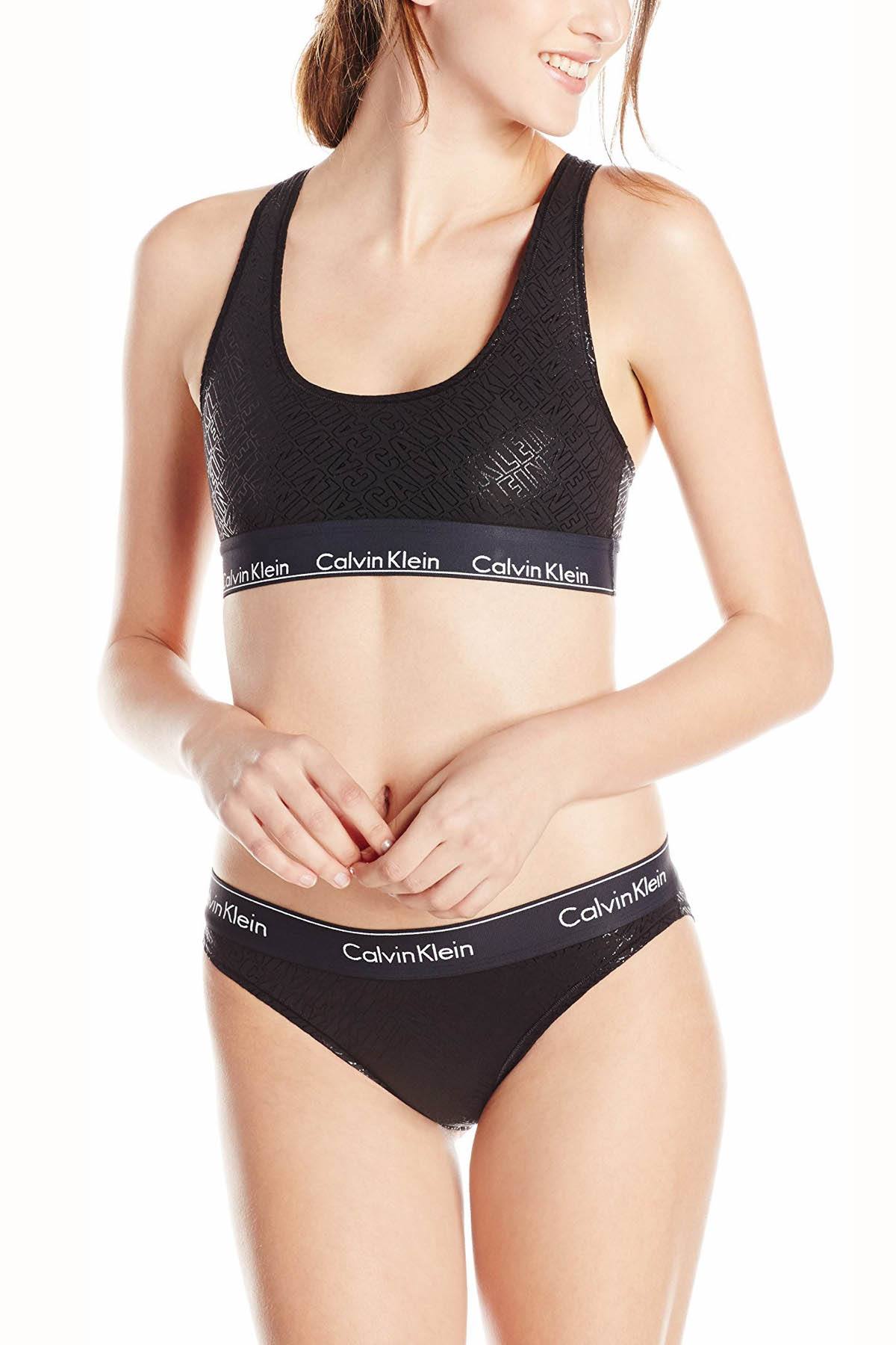Calvin Klein Women's 2-piece Logo Wireless Bra Set In Black Multi