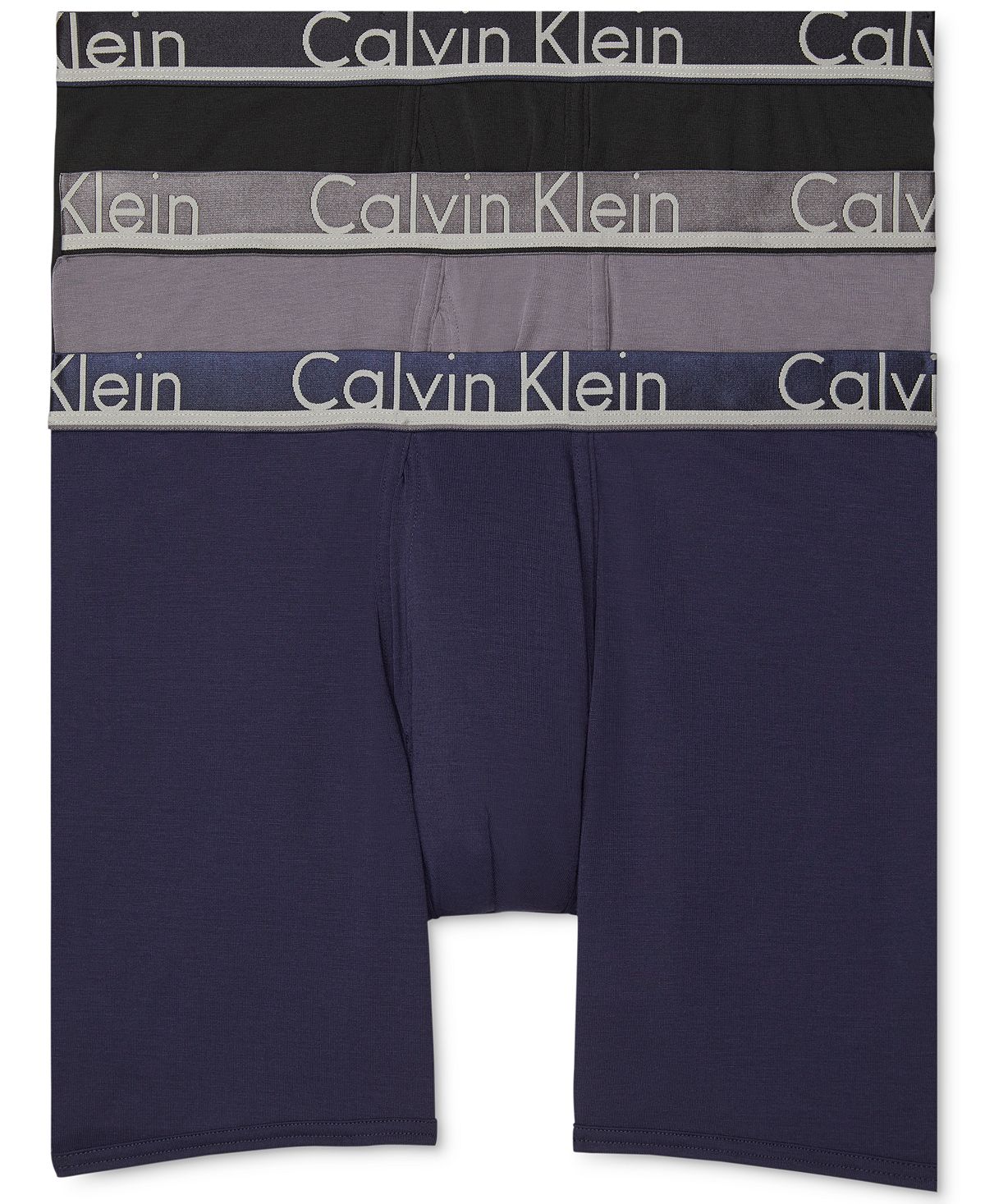 Calvin Klein Microfiber Mesh 3 Pack NEW Size Medium Men's Boxer Boxer Brief  