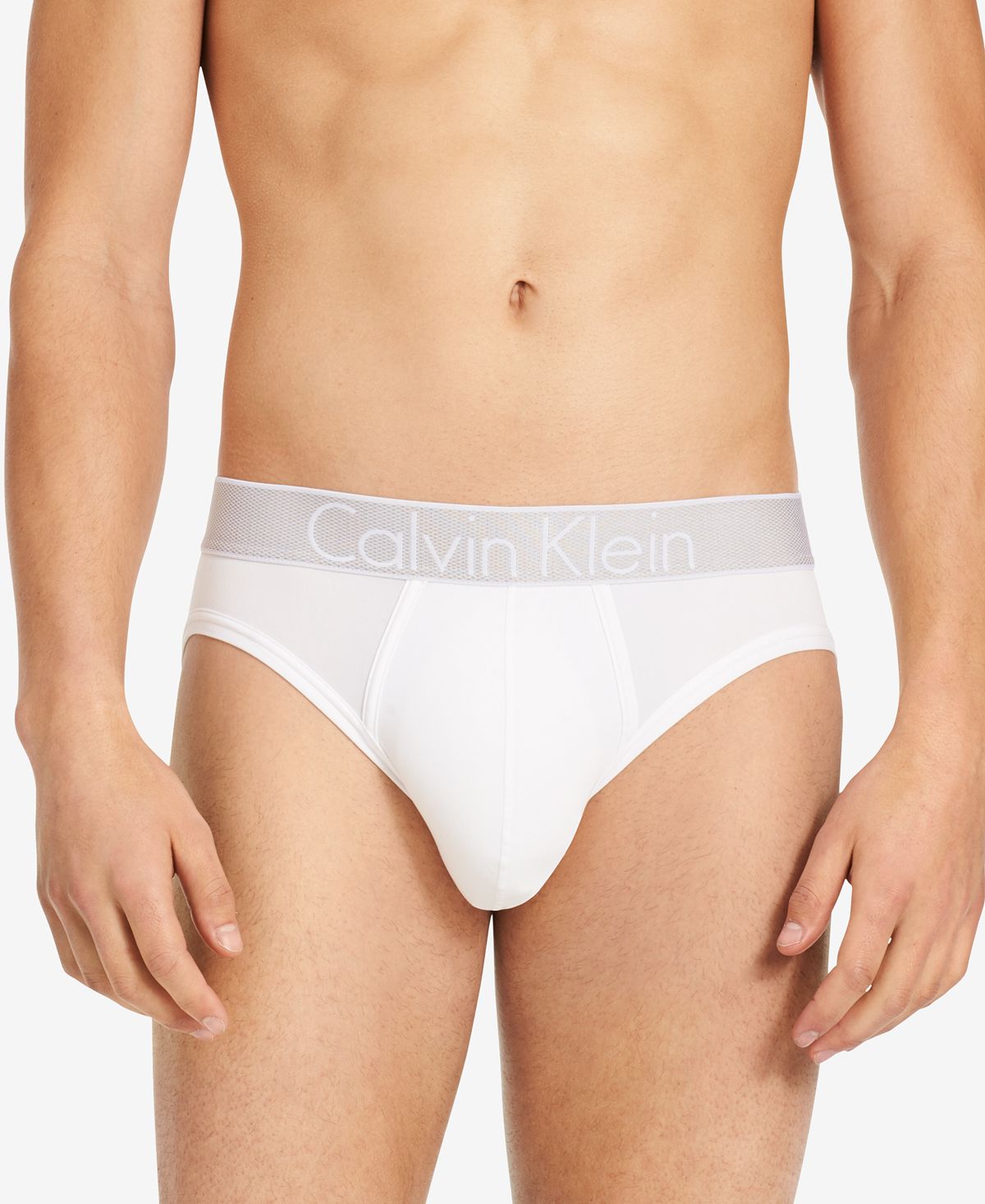 Calvin Klein Customized Stretch Hip Briefs White Cheapundies 9267