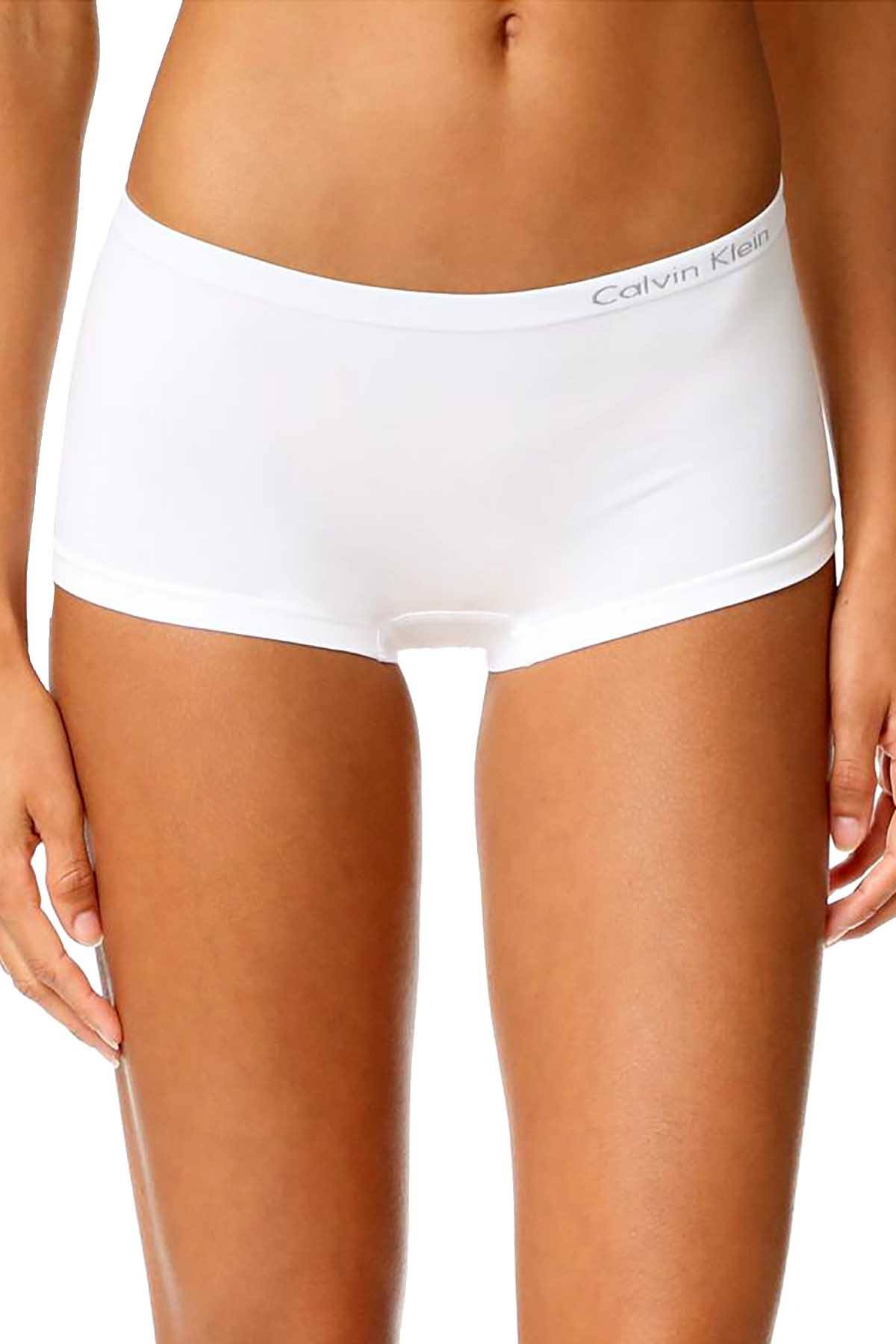 Buy Calvin Klein Underwear Women's Pure Seamless 3 Pack Boy Shorts,  Black/White/Bare, Small Online at desertcartINDIA