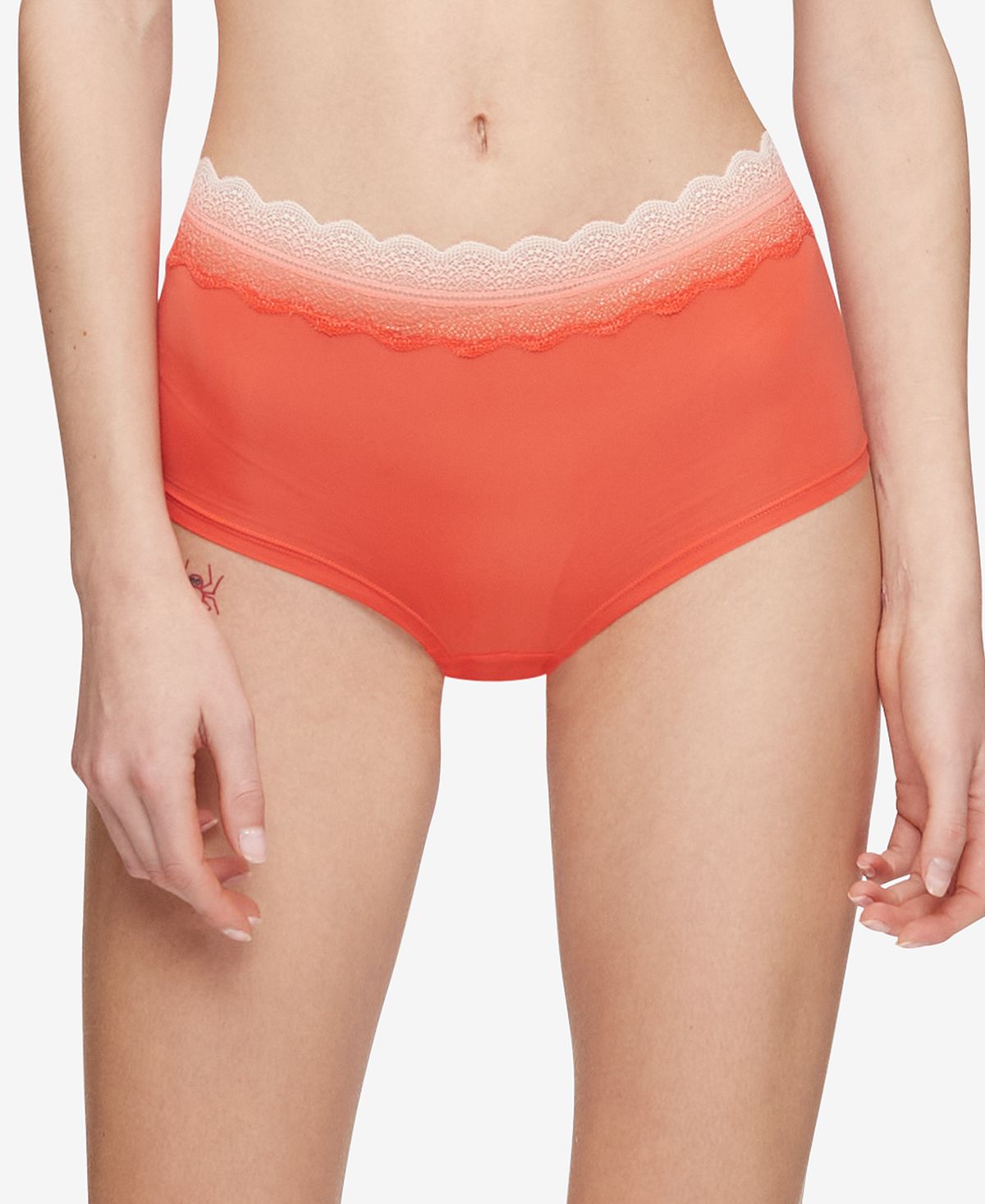 Calvin Klein Wo Lace-trim Hipster Underwear Qd3839 Strawberry Shake –  CheapUndies
