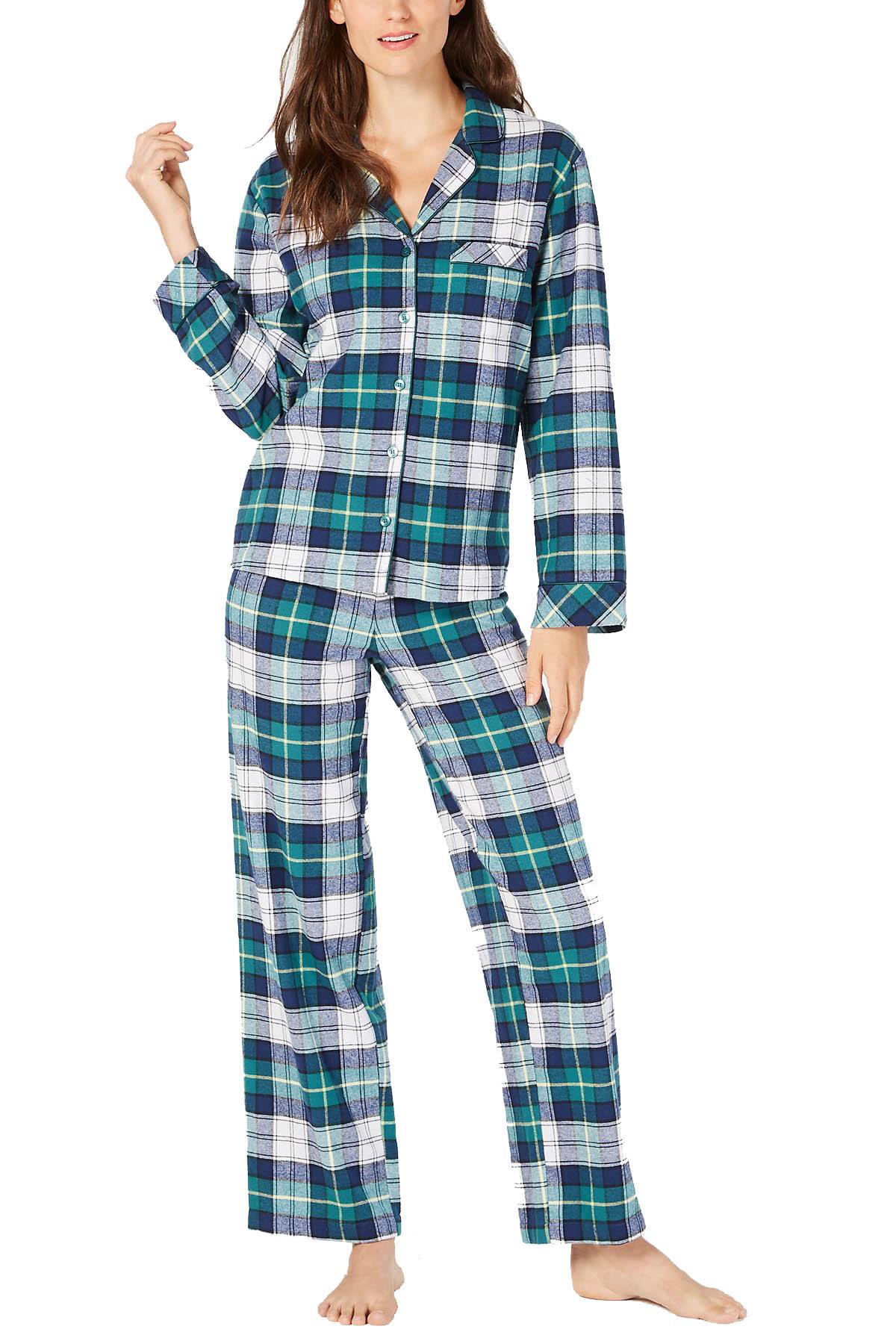 Family PJs Green Mackenzie Plaid 2-Pc Pajama Set – CheapUndies