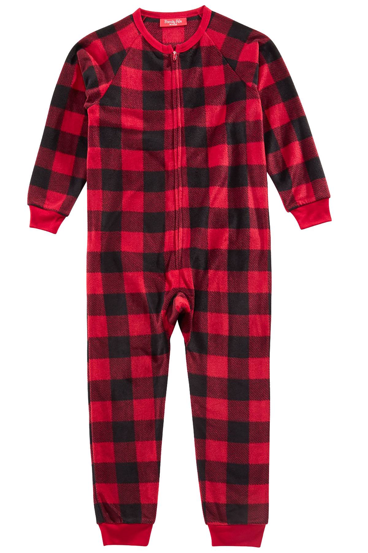 Kids buffalo plaid online onesie