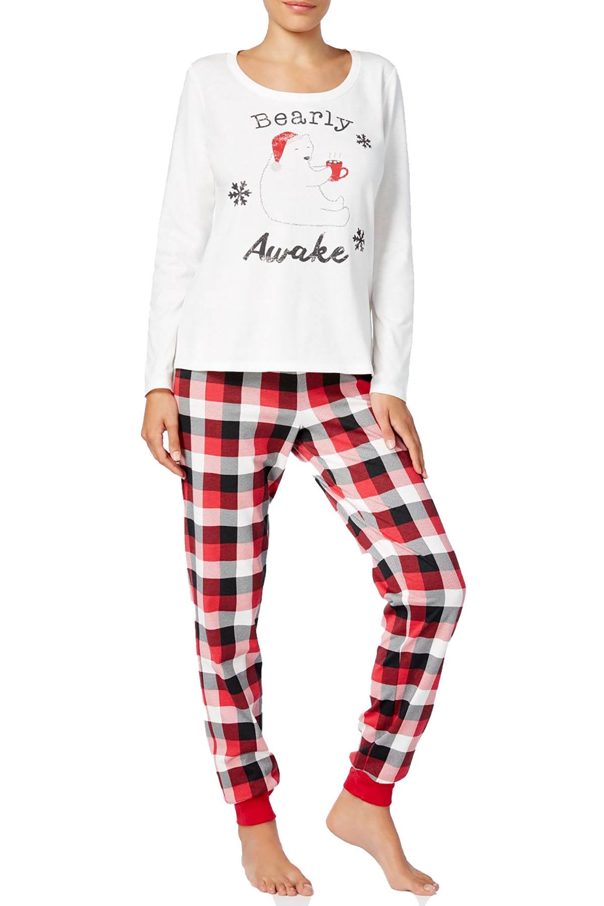 Family Pajamas Matching Women's Brinkley Plaid Family Pajama Set, Created  for Macy's - Macy's