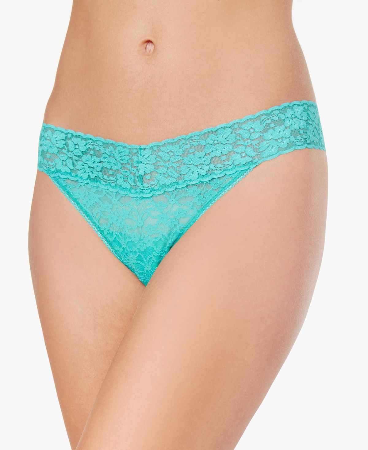 Jenni PLUS Lace Thong in Excite Mint – CheapUndies