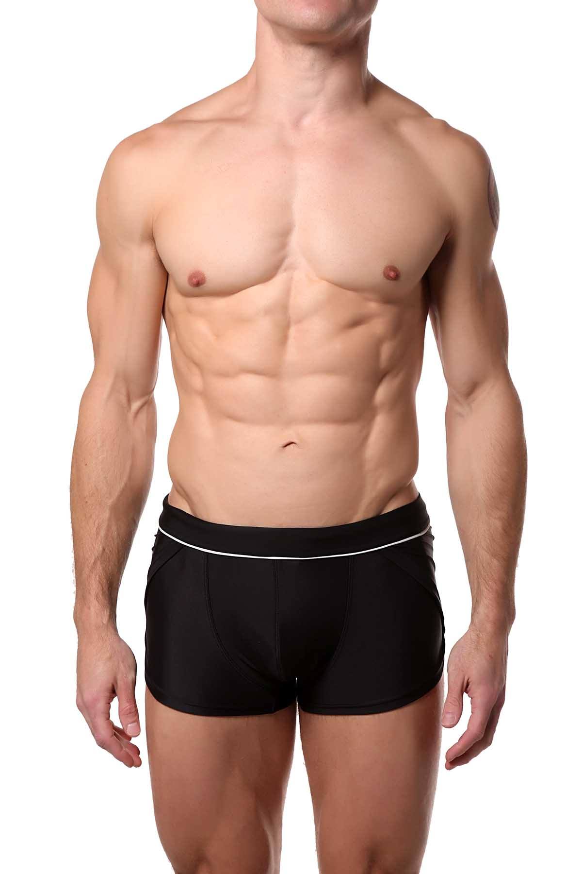 Jocko Black Ernesto Square Cut Swim Trunk Cheapundies