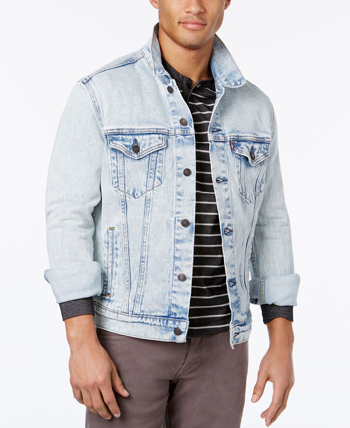 Levi's Denim Trucker Jacket Pretty City Stretch | CheapUndies