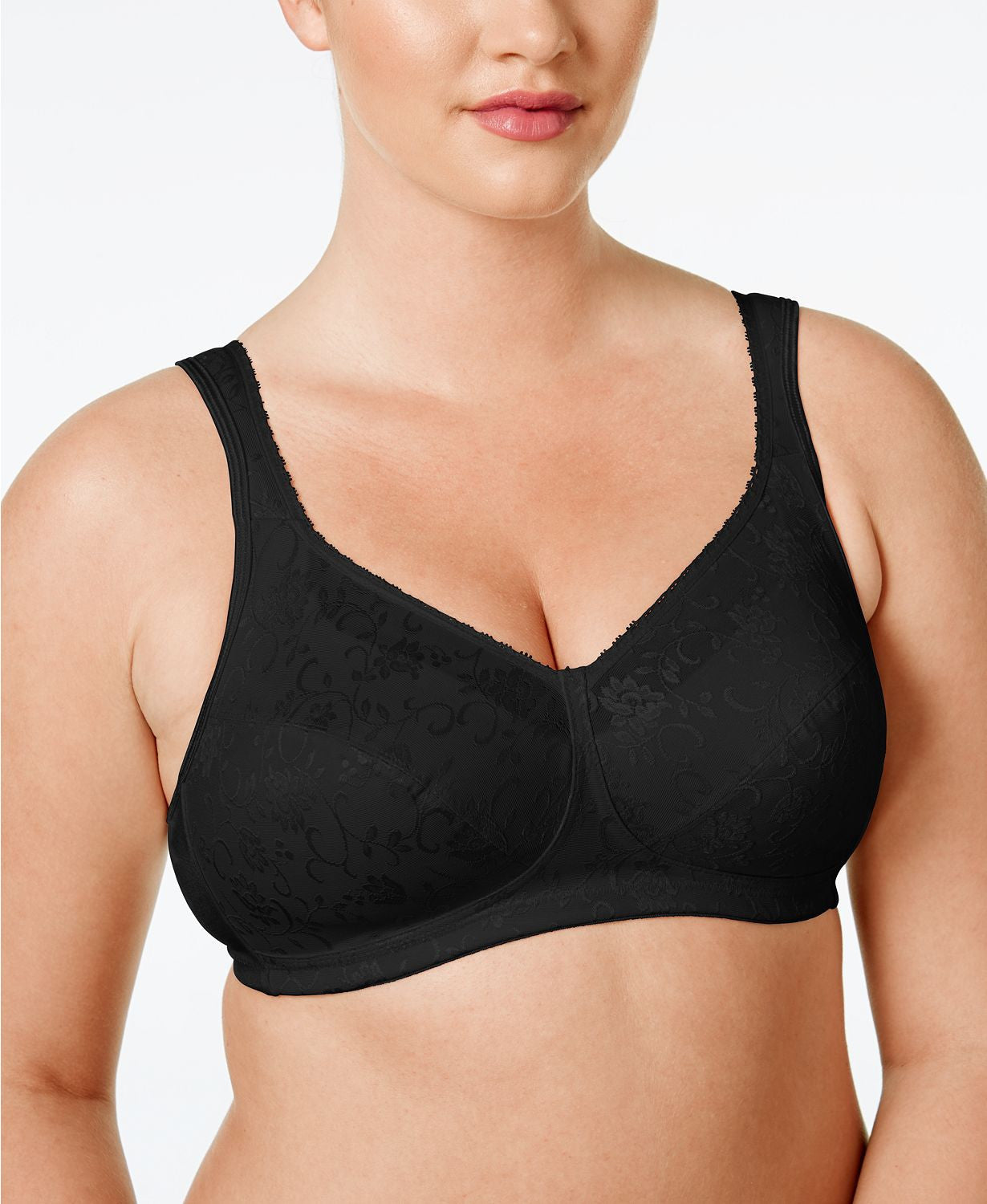 PLAYTEX 18 Hour Women`s Ultimate Lift Support Wirefree Bra - Black