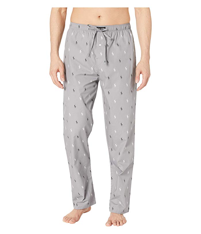 Printed 100% Cotton Classic Fit Woven Pajama Pant by Polo Ralph Lauren