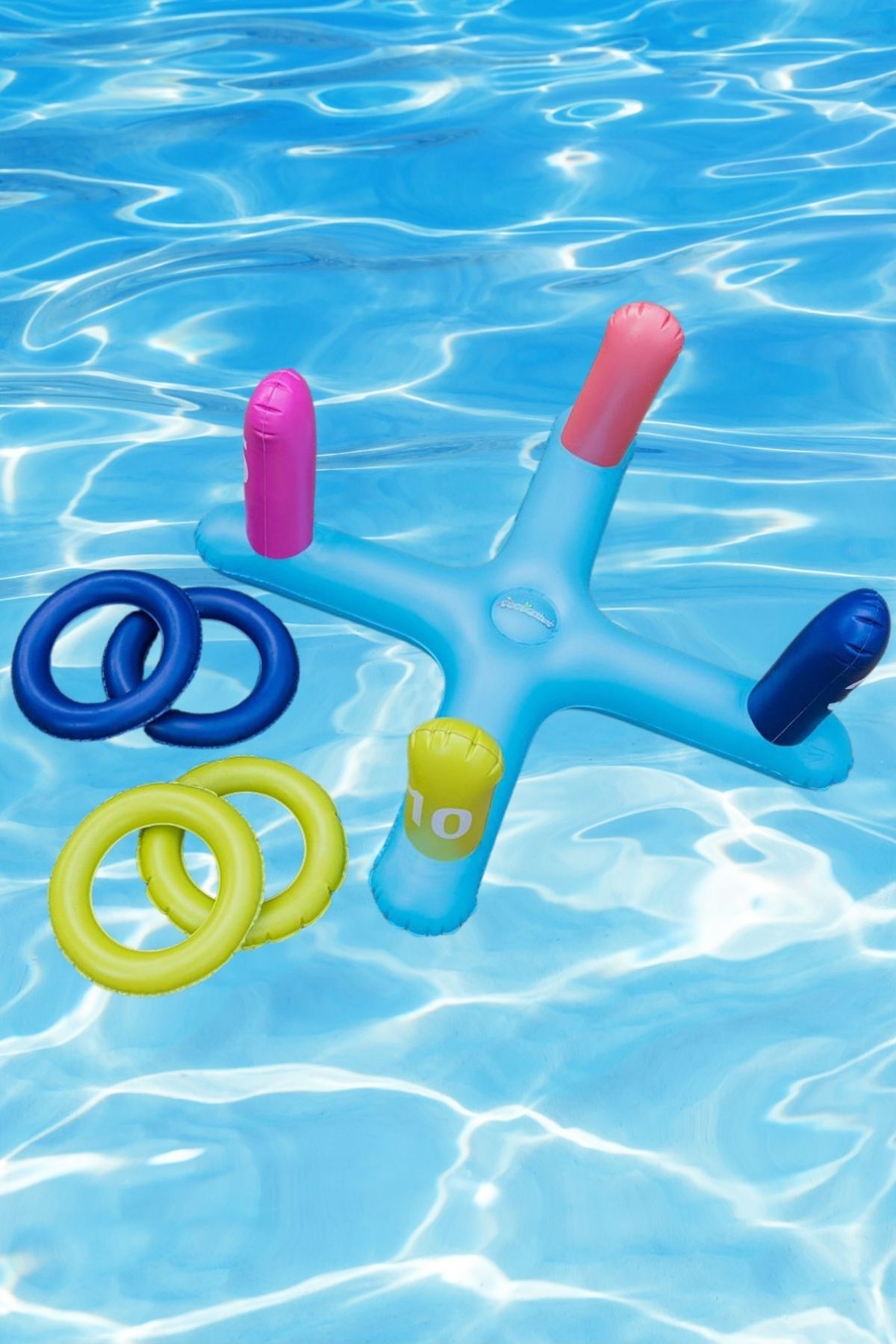 PoolCandy Inflatable Ring Toss Pool Game