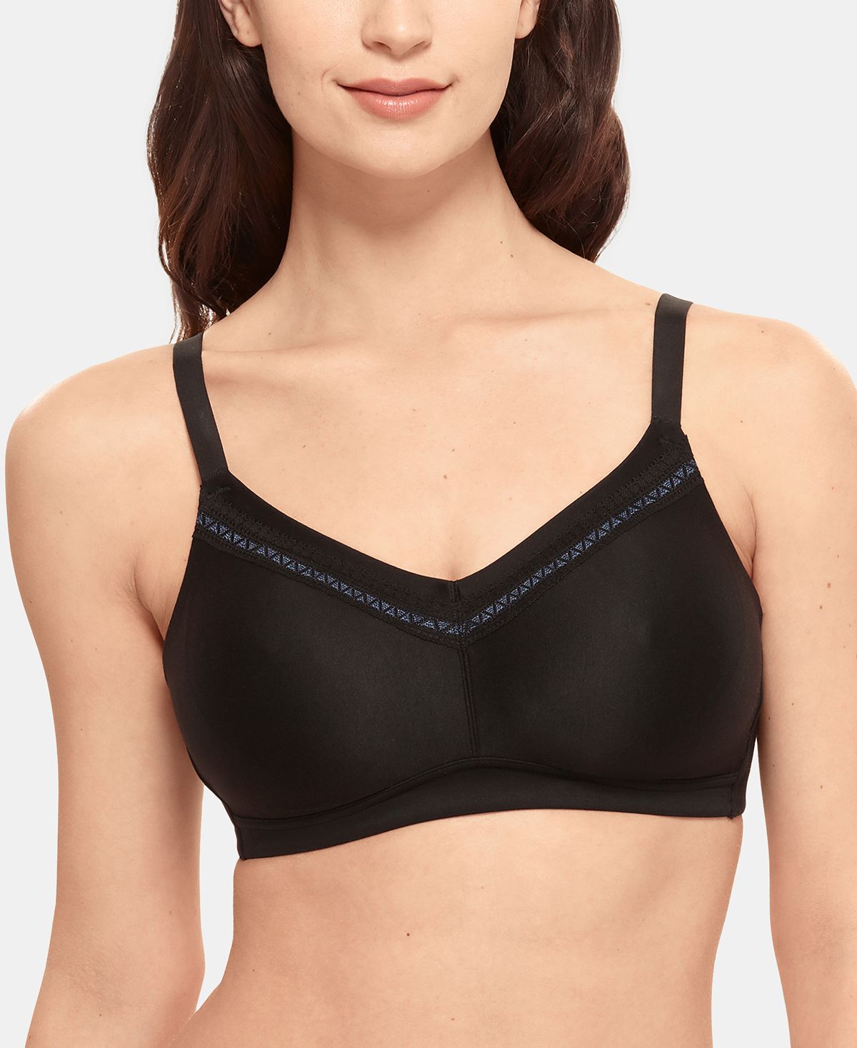 Wacoal Wo Perfect Primer Wire Free Bra 852313 Up To Ddd Cup Black –  CheapUndies