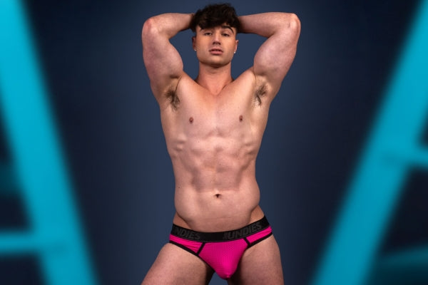 Vibrant Sport Mesh Jock Briefs