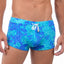 2(X)IST Caribbean Breeze Tie-Dye Floral Swim Trunk