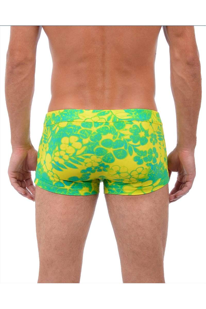 2(X)IST Limoncello Tie-Dye Floral Swim Trunk