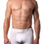 5=Ten White Athletic Trunk