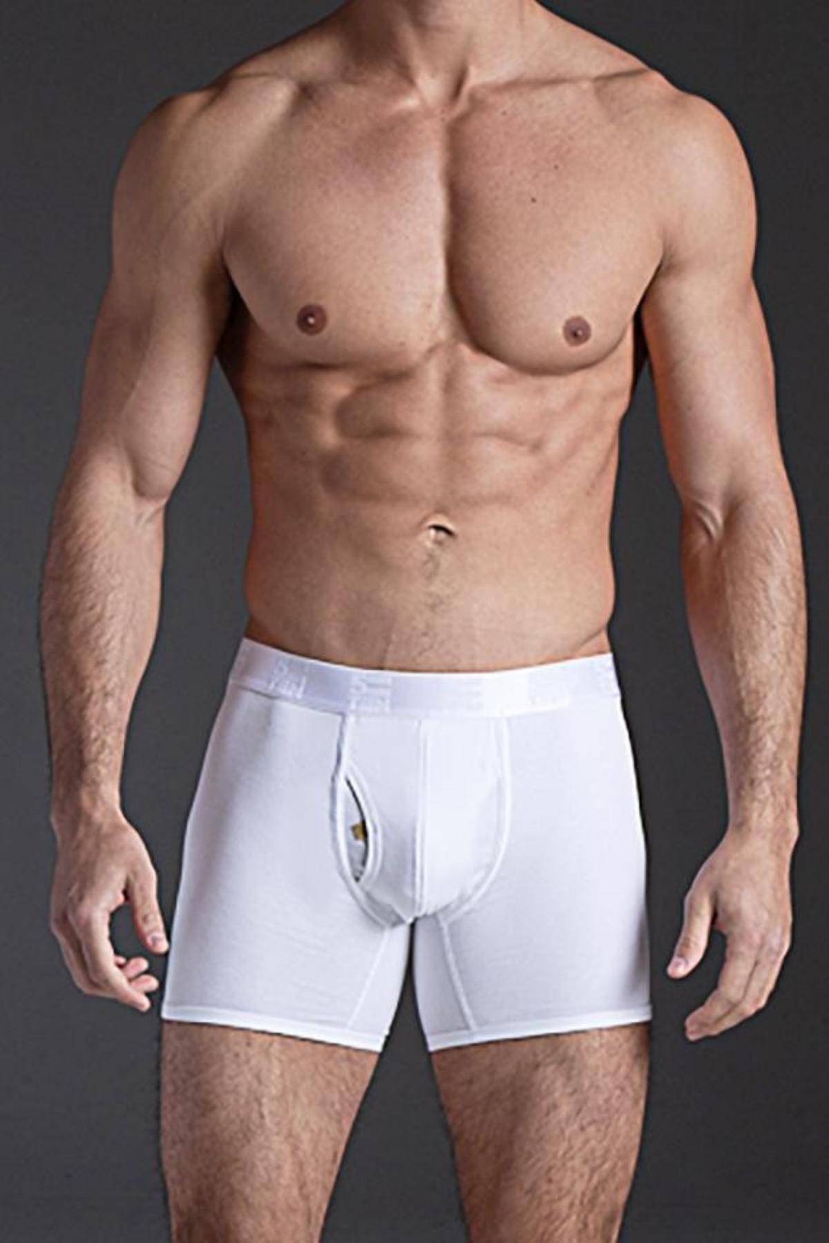 5=Ten White Core Boxer Brief