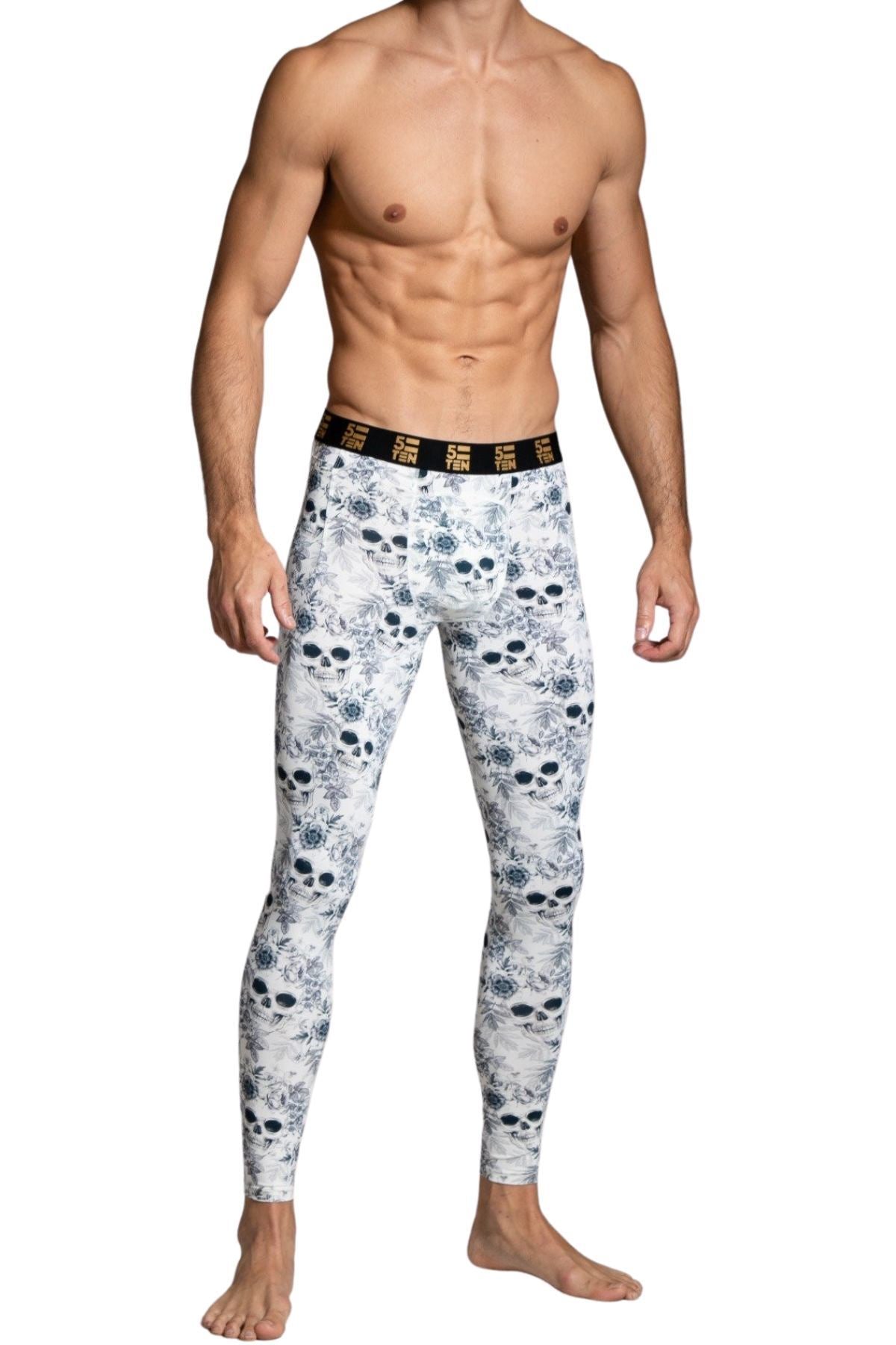 5=Ten White Skull Island Legging