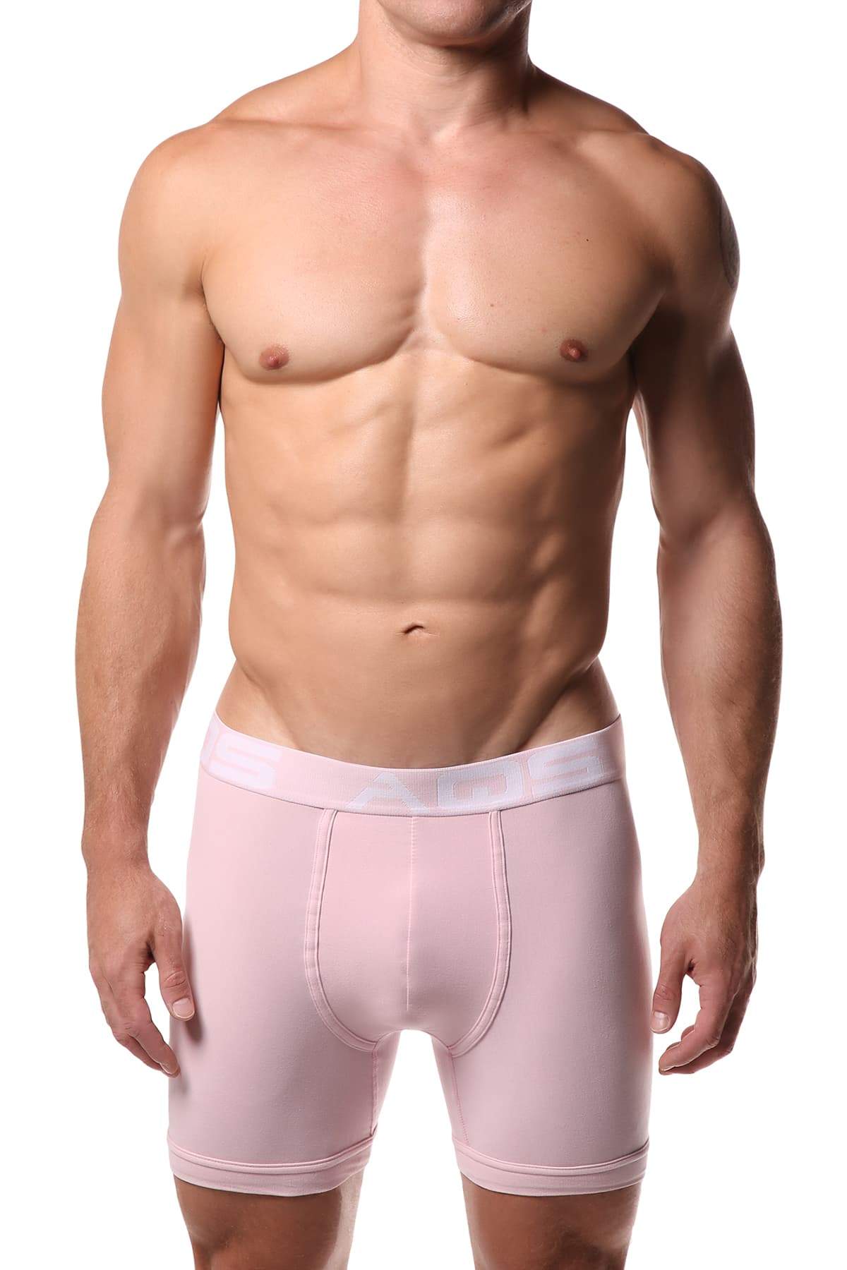 AQS Lavender/Pink/Mint Boxer Brief 3-Pack