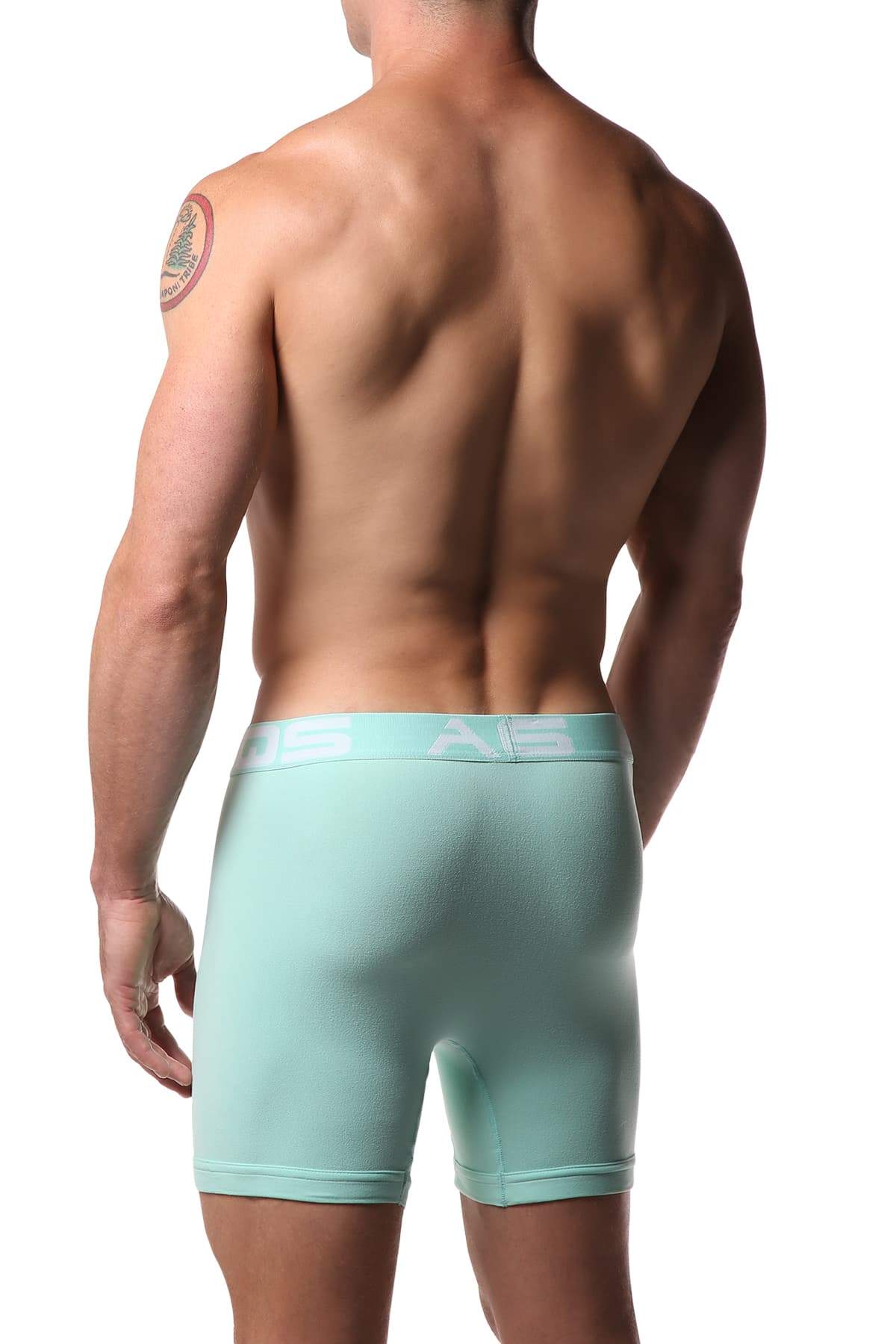 AQS Lavender/Pink/Mint Boxer Brief 3-Pack