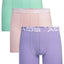 AQS Lavender/Pink/Mint Boxer Brief 3-Pack