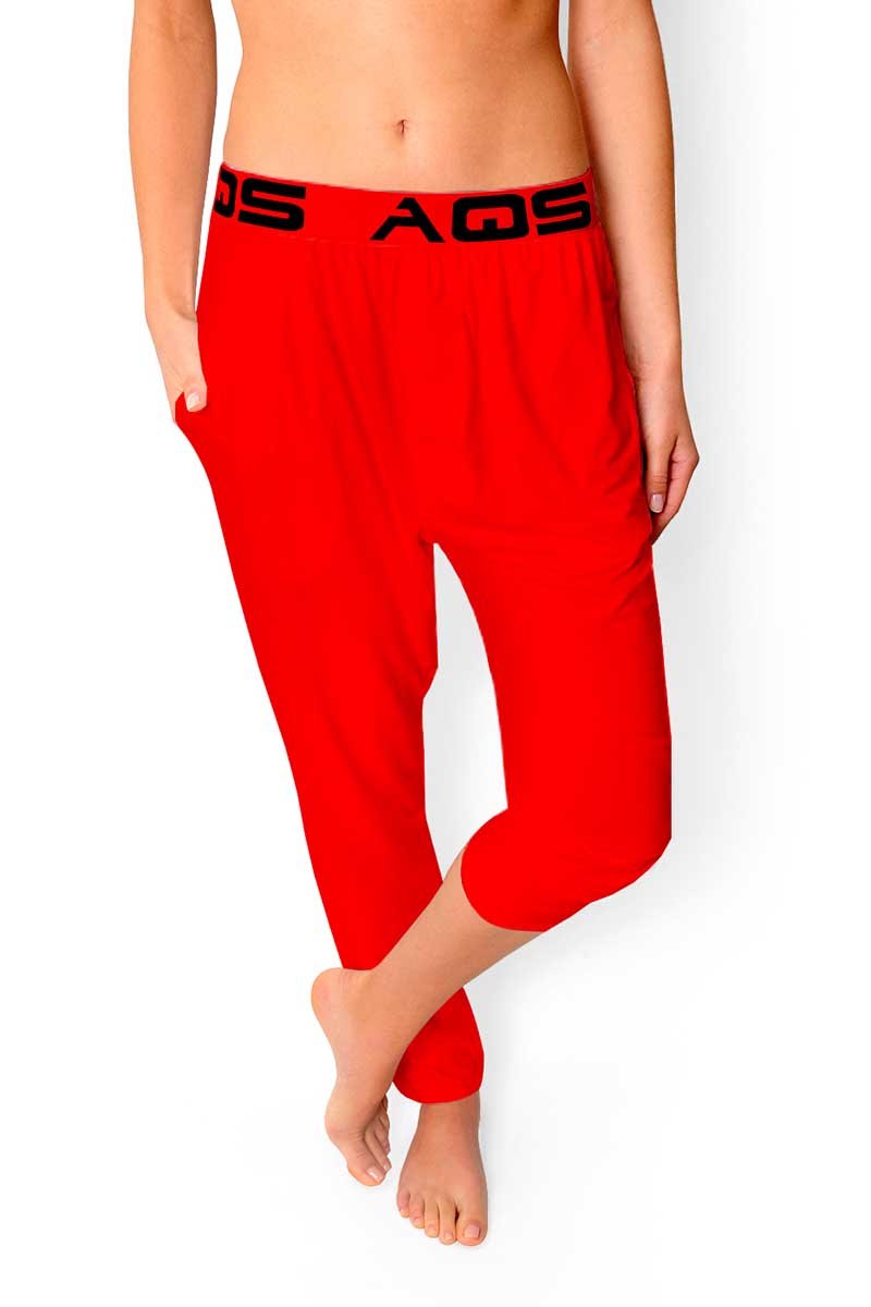 AQS Red Loungewear Pant