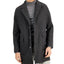 Alfani Knit Topcoat Charcoal Heather