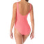 Anne Cole Textured Twist-front One-piece Swimsuit Melon