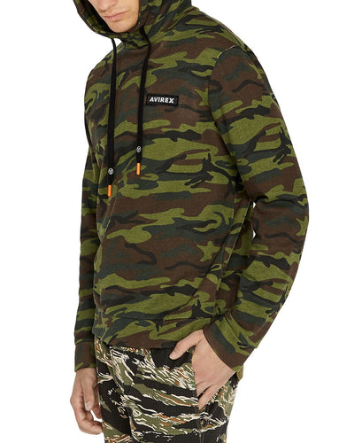 Avirex Camo Hooded Sweatshirt Camo