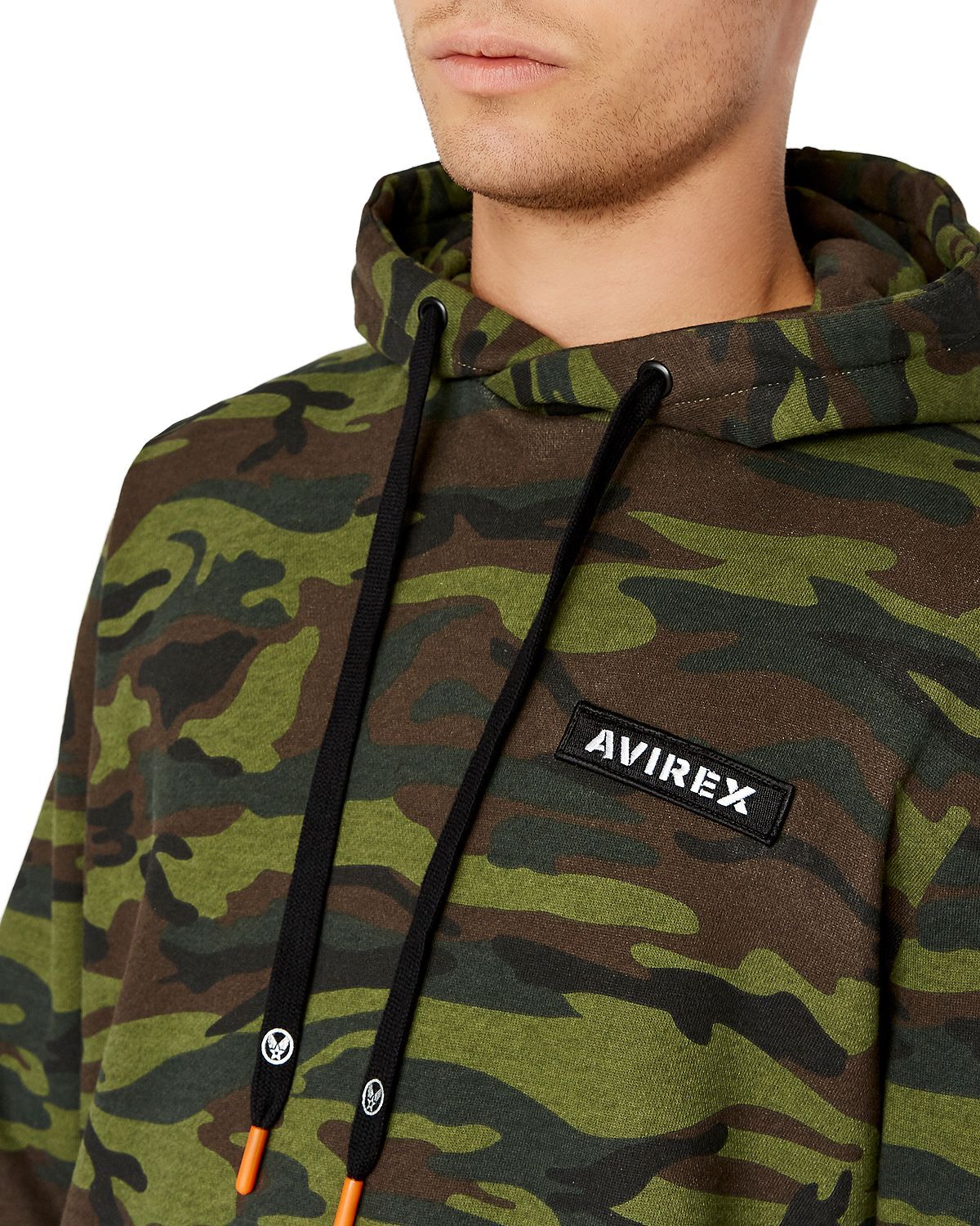 Avirex Camo Hooded Sweatshirt Camo