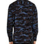 Avirex Camo Slim Fit Shirt Navy Camo