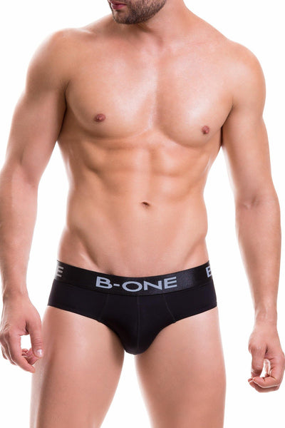 B-One by JOR Black Classic Brief