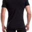 B-One by JOR Black Fresh V-Neck Tee