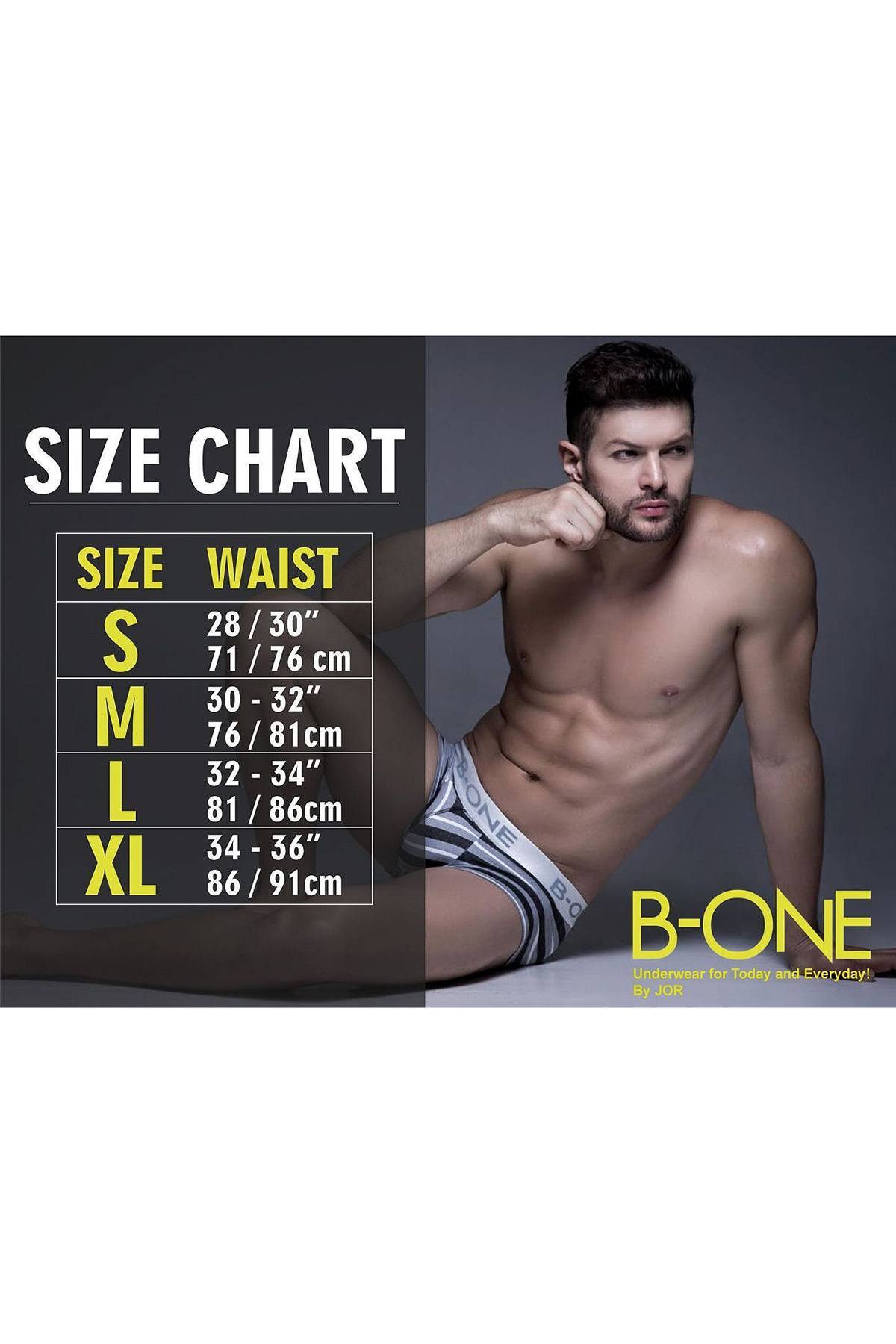 B-One by JOR White Classic Boxer Brief