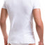 B-One by JOR White Fresh V-Neck Tee