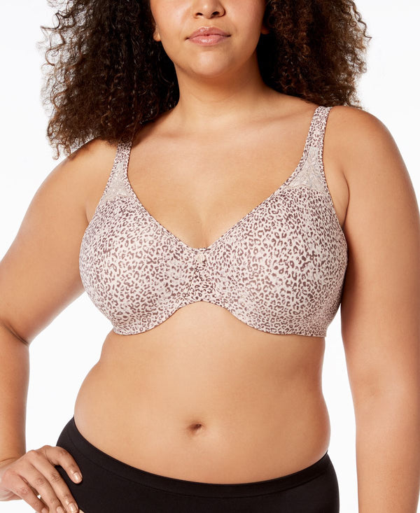 Womens Plus Size Bras Minimizer Underwire Full Coverage Unlined Seamless  Cup Light Oatmeal 38E