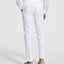 Bar Iii Slim-fit Linen Suit Pants White