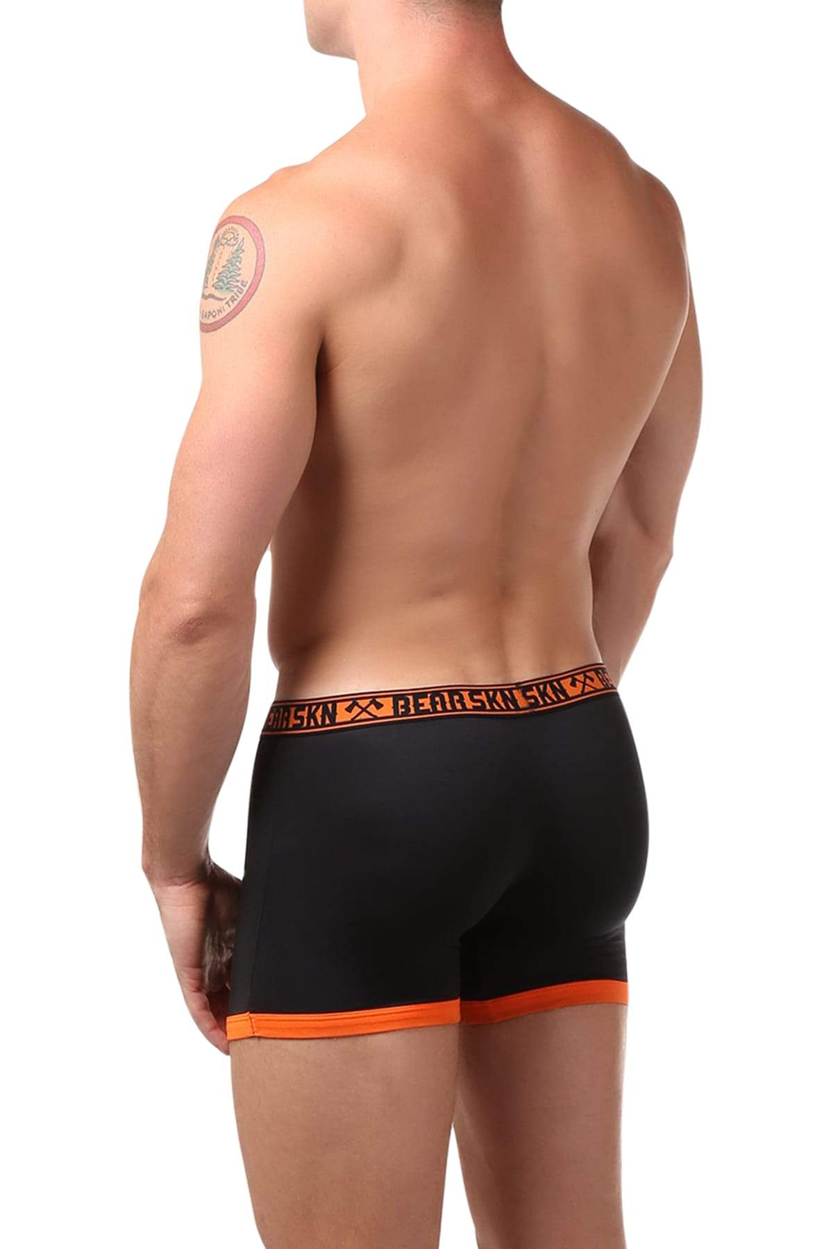 Bear Skn Orange Neon Bright Boxer Brief