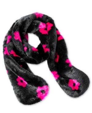 Betsey Johnson Xox Dreamworks Trolls Floral Faux-fur Muffler