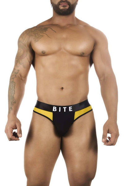 BiteWear yellow BW2023102 Squeeze Papaya Thong