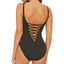 Bleu By Rod Beattie Strappy One-piece Swimsuit Black