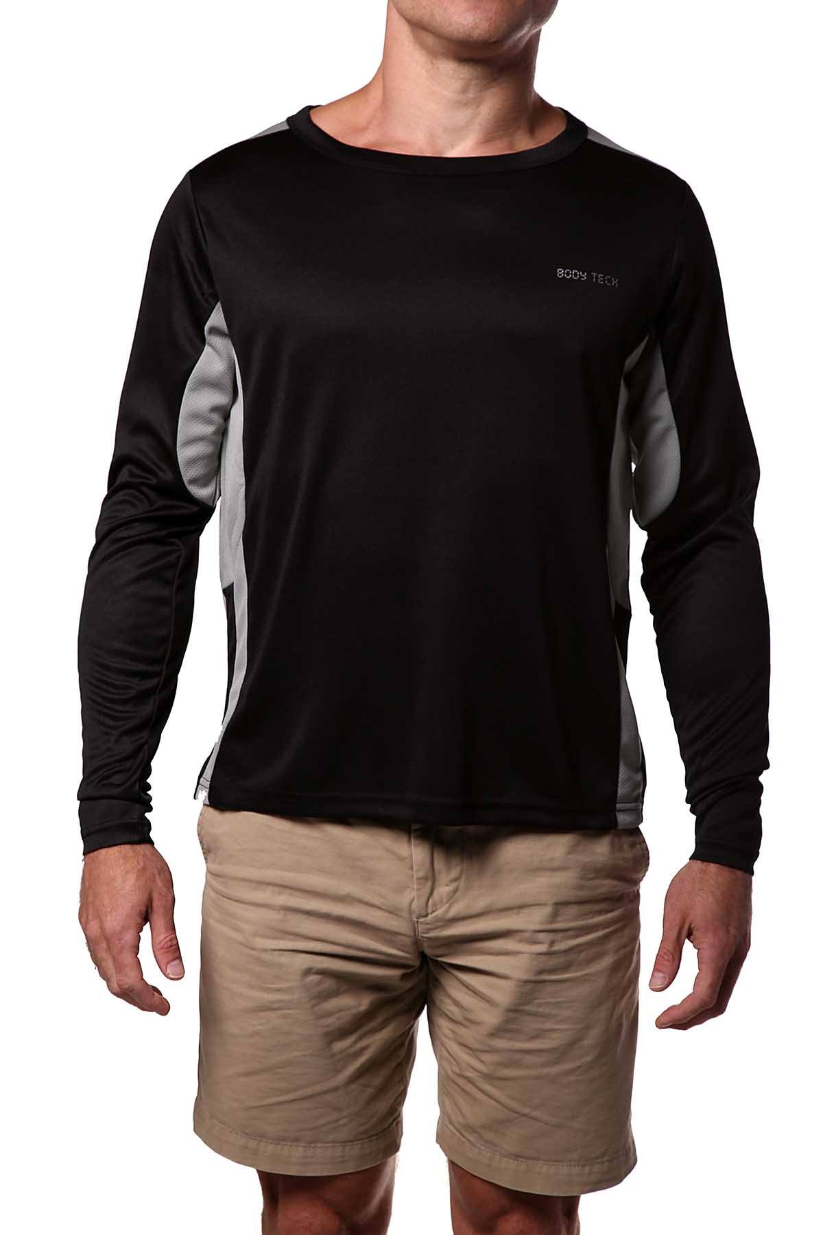 Body Tech Black Motion Crewneck