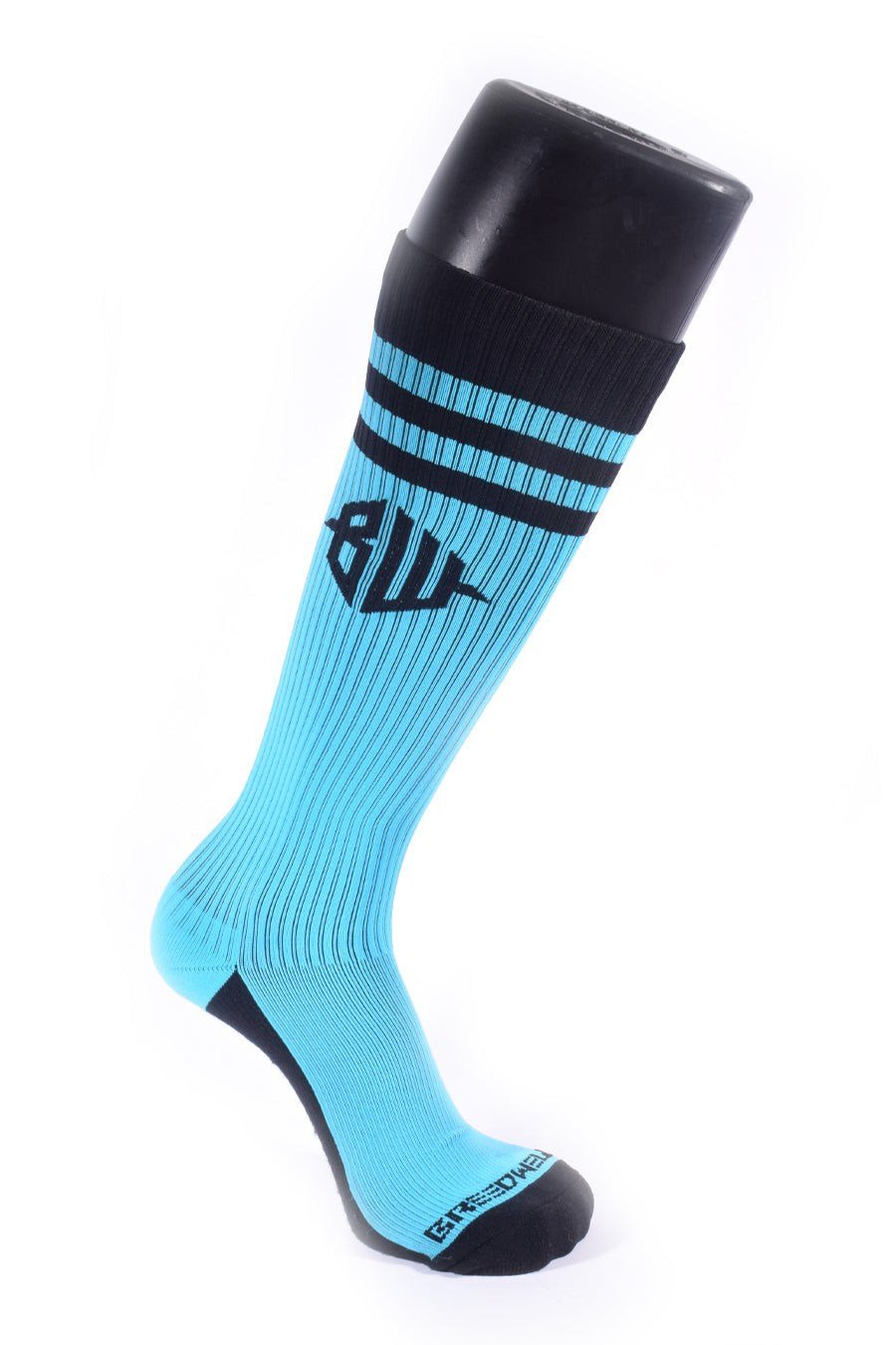 Breedwell Aqua Blue Hex Socks