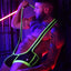 Breedwell Neon Green Dirty Boy Singlet