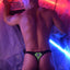 Breedwell Neon Green Hex Thong