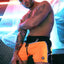 Breedwell Neon Orange Reflective Shorts